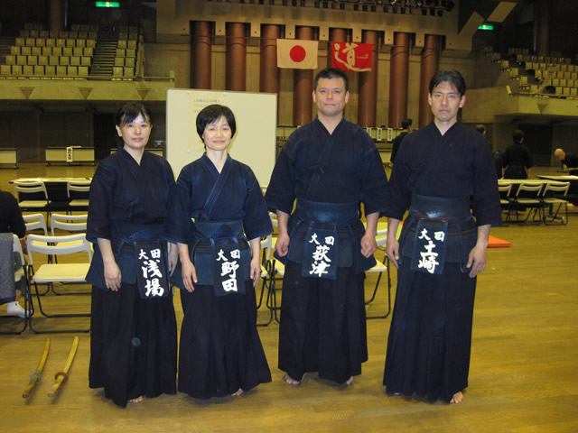 形剣道大会出場者 形剣道大会出場者